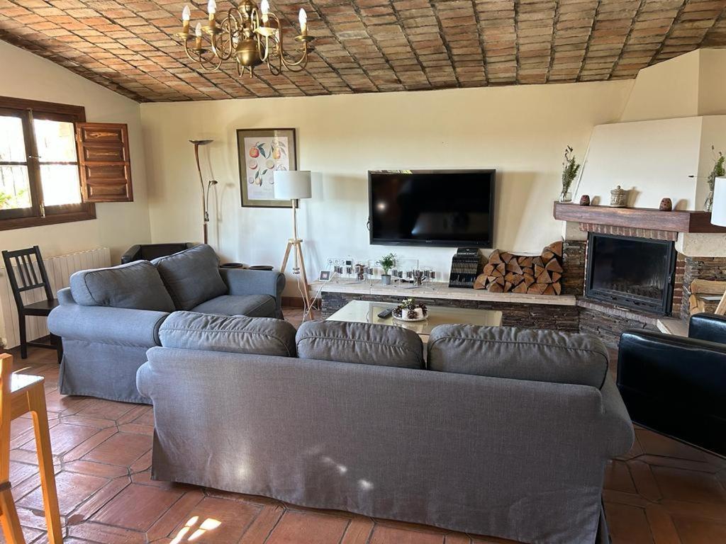 Casa Rural Cupiana Piscina privada Malaga Bagian luar foto