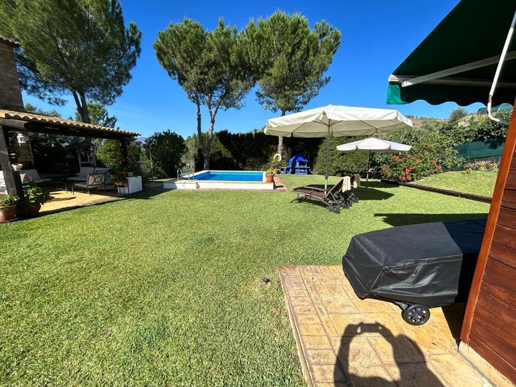Casa Rural Cupiana Piscina privada Malaga Bagian luar foto