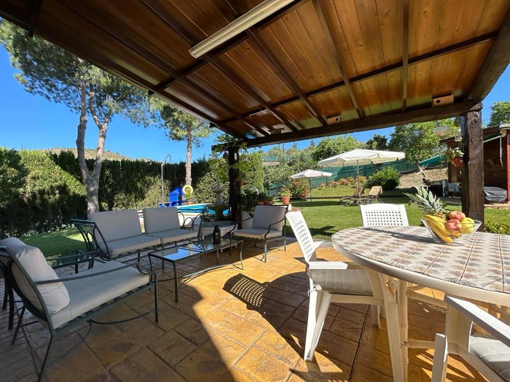 Casa Rural Cupiana Piscina privada Malaga Bagian luar foto