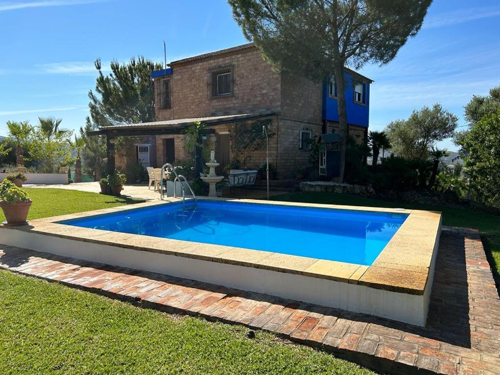 Casa Rural Cupiana Piscina privada Malaga Bagian luar foto