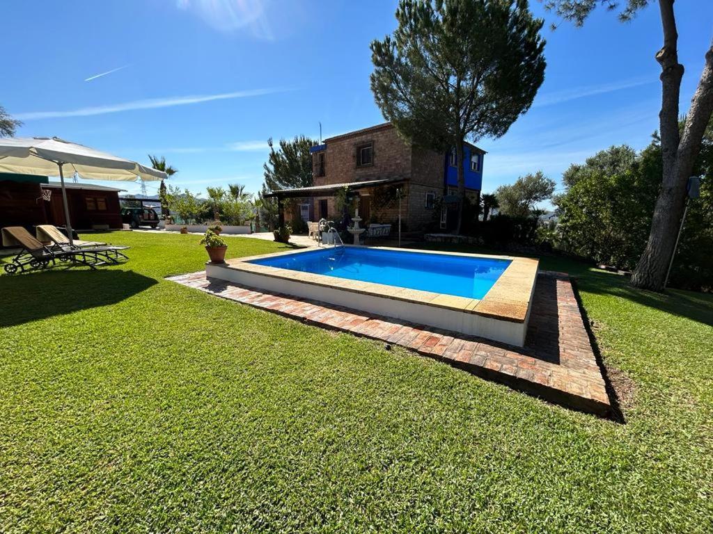 Casa Rural Cupiana Piscina privada Malaga Bagian luar foto