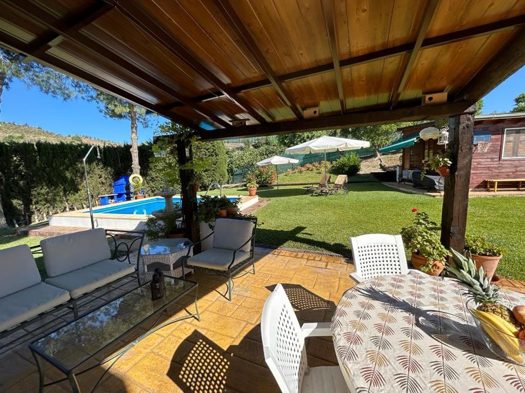 Casa Rural Cupiana Piscina privada Malaga Bagian luar foto