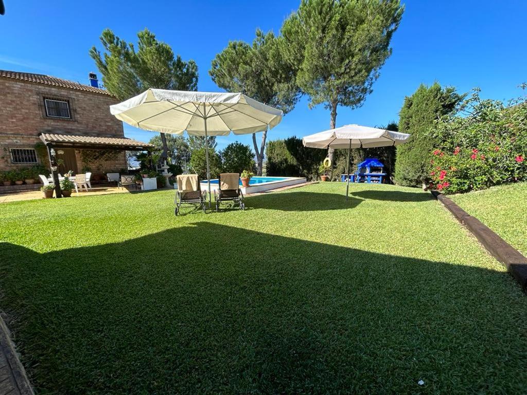 Casa Rural Cupiana Piscina privada Malaga Bagian luar foto